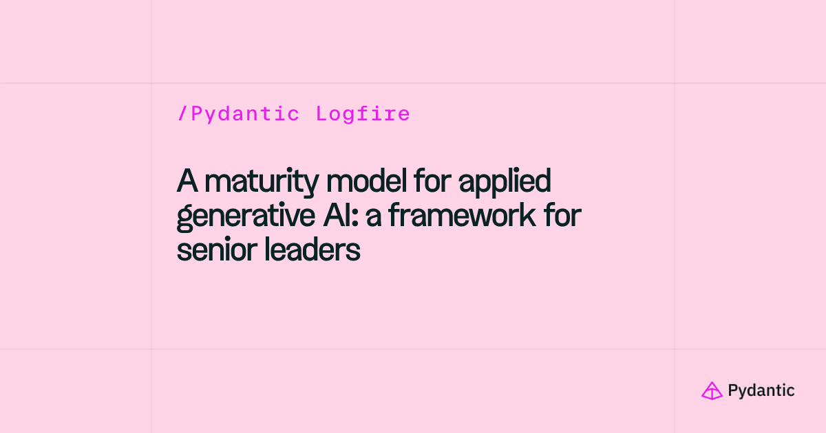 A maturity model for applied generative AI: a framework for senior leaders