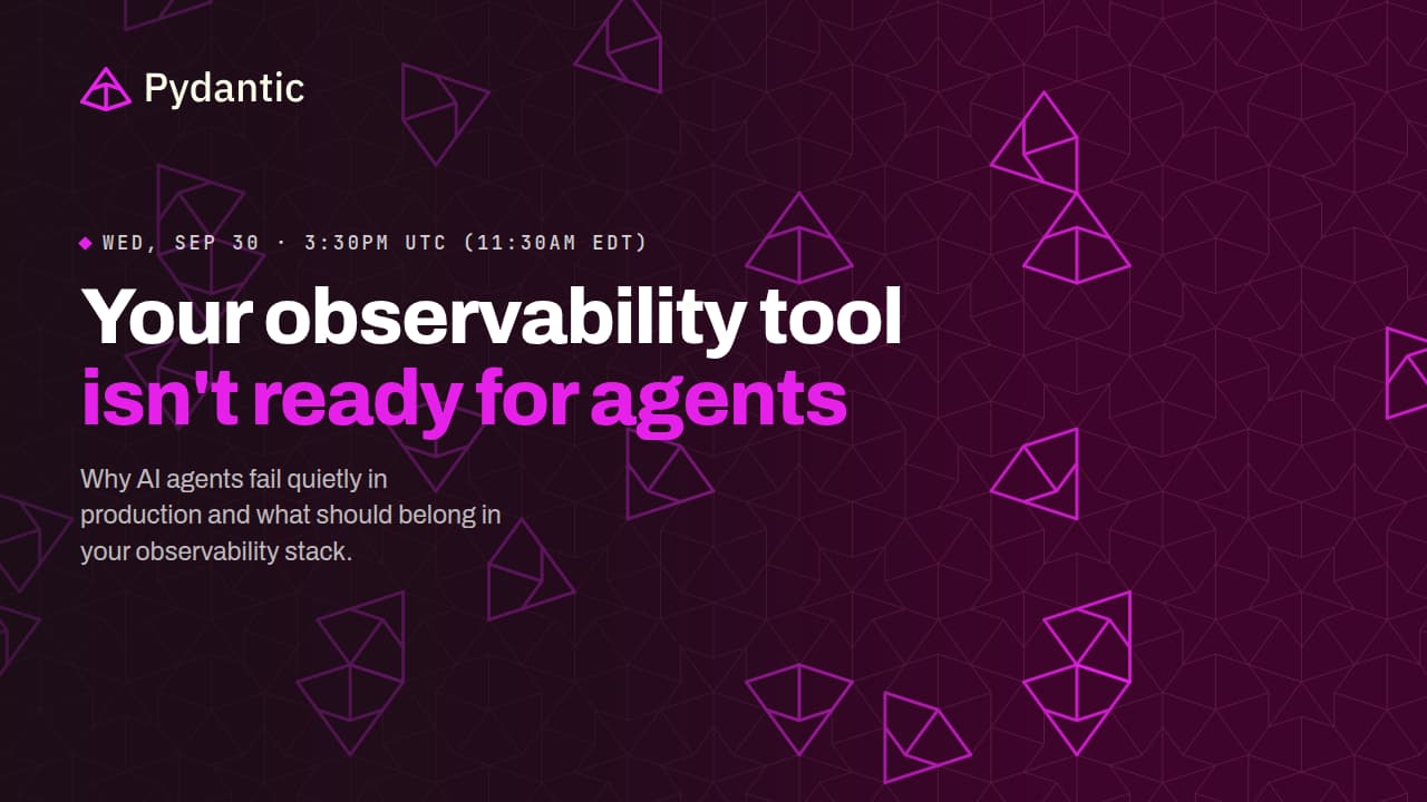 Your observability tool isn't ready for agents